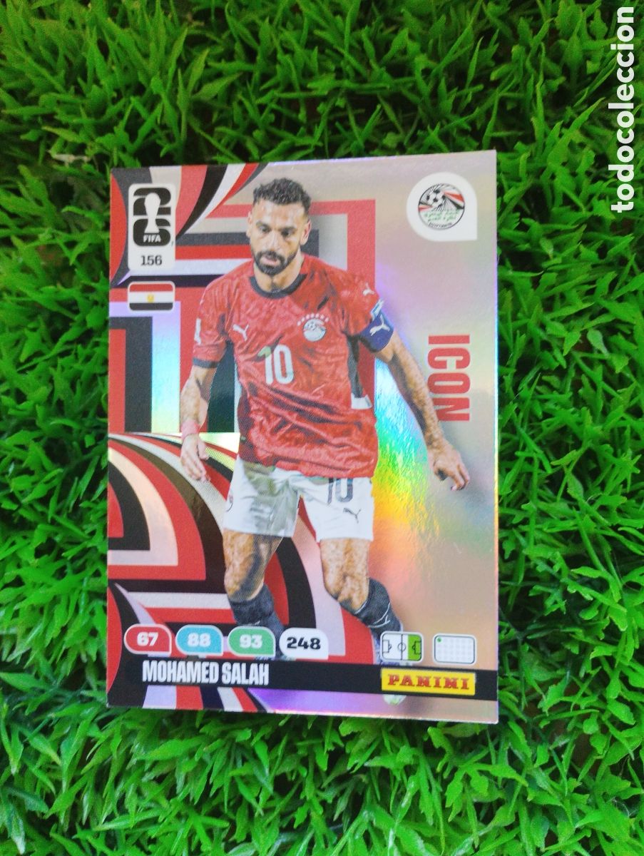Football Stickers: Salah Egipto ICON Adrenalyn XL Mundial 2026 # 156