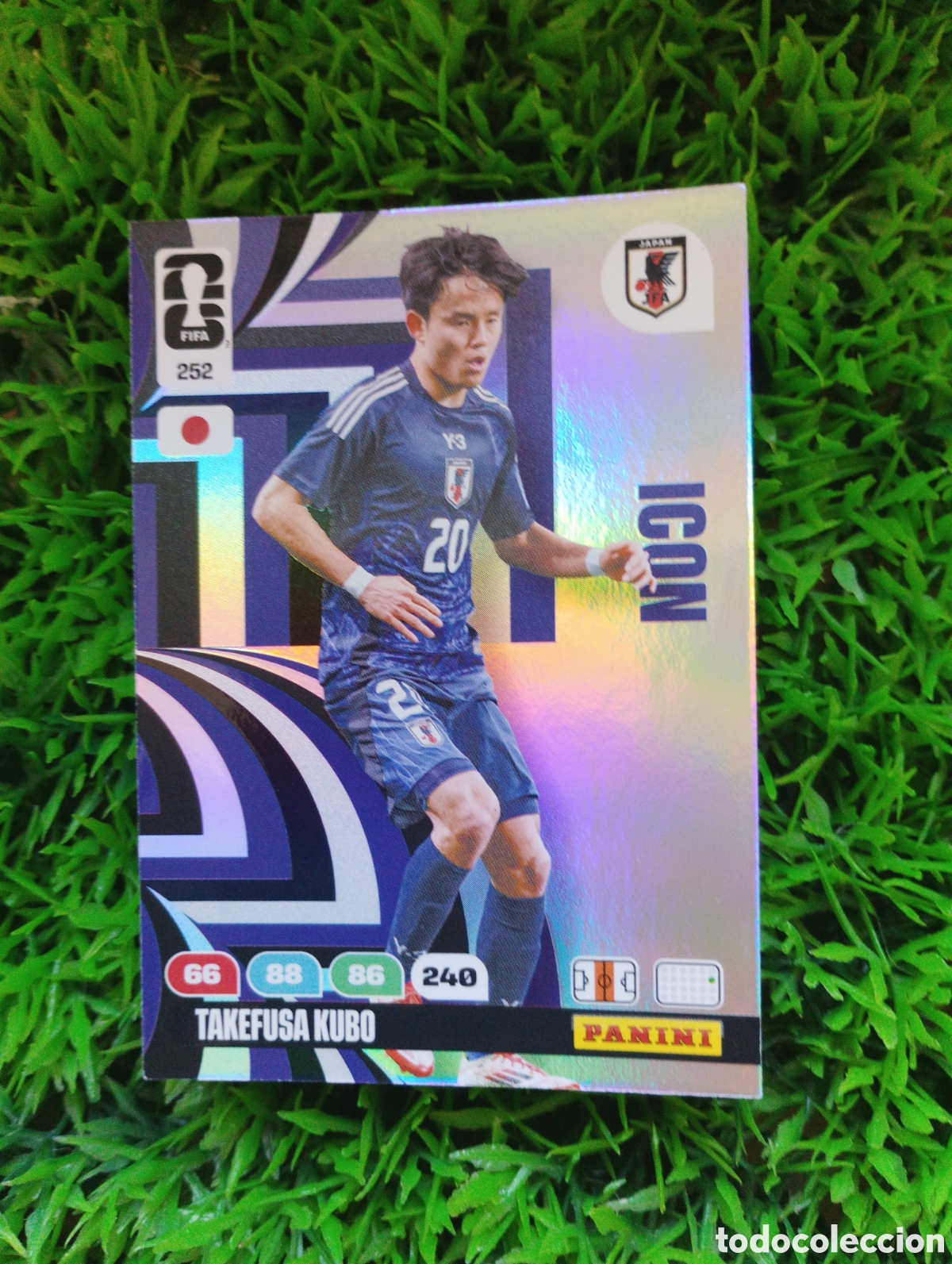 Football Stickers: Kubo Japon ICON Adrenalyn XL Mundial 2026 # 252