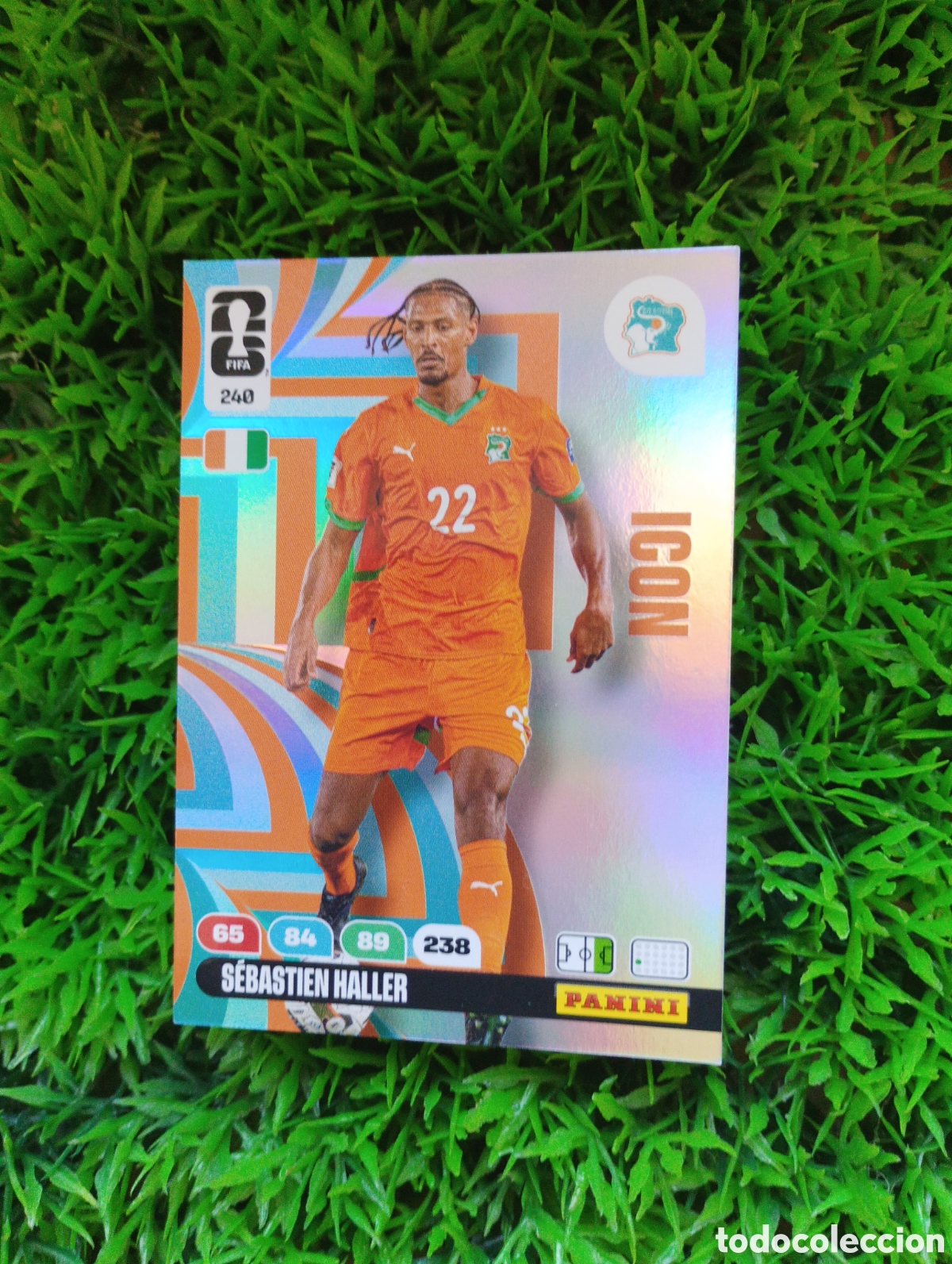 Fu&szlig;ball-Sticker: Haller Costa De Marfil ICON Adrenalyn XL Mundial 2026 # 240