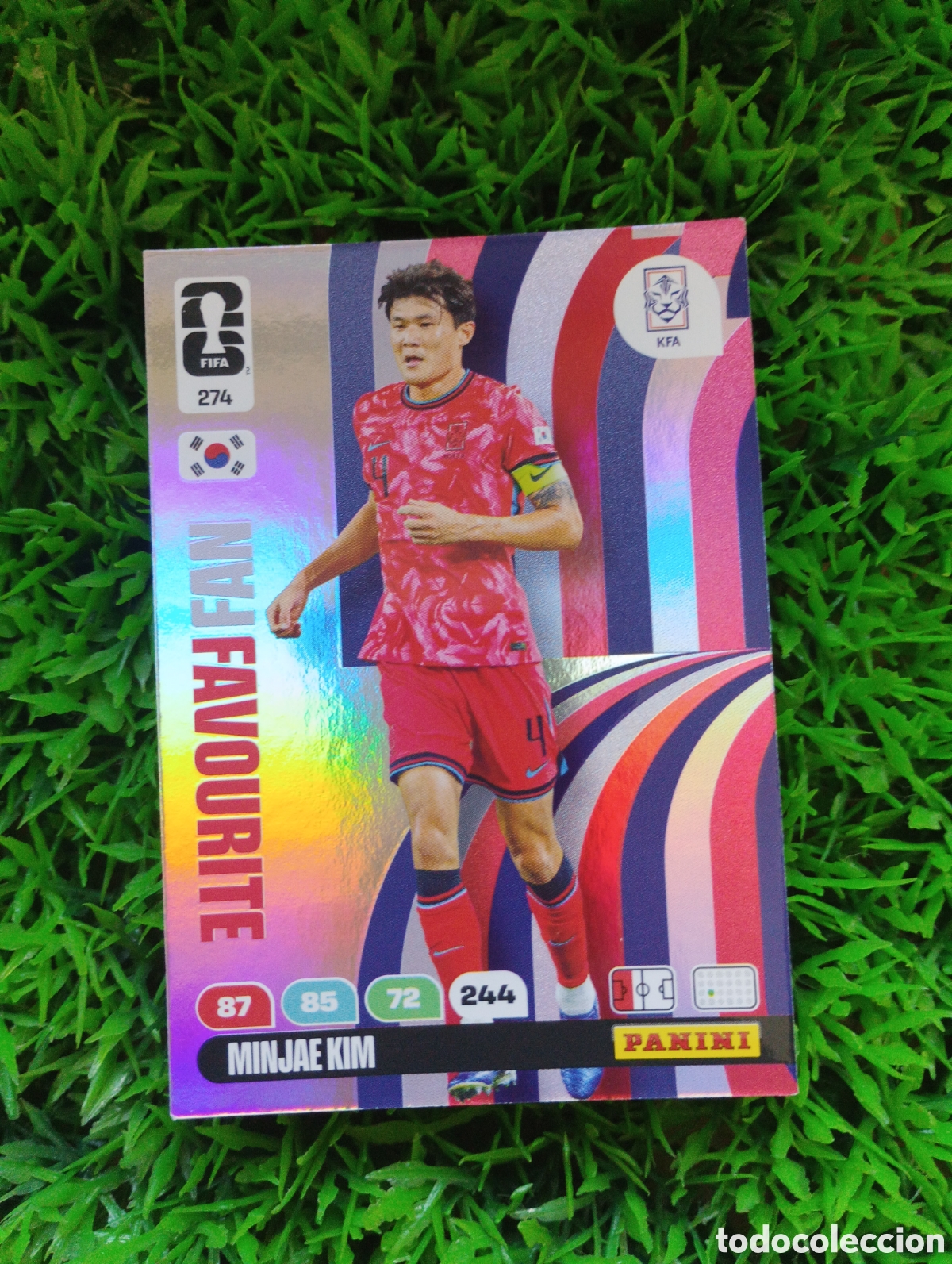 Cromos de F&uacute;tbol: Kim Corea Del Sur FAN FAVOURITE Adrenalyn XL Mundial 2026 # 274