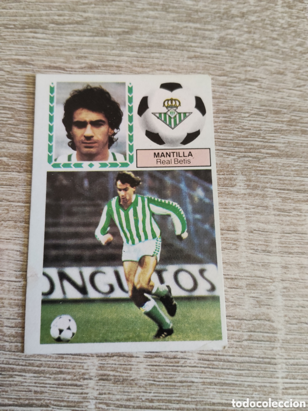 Cromos de F&uacute;tbol: Mantilla fichaje 20 Real Betis versi&oacute;n pintado liga 1983 1984 83 84 ediciones este