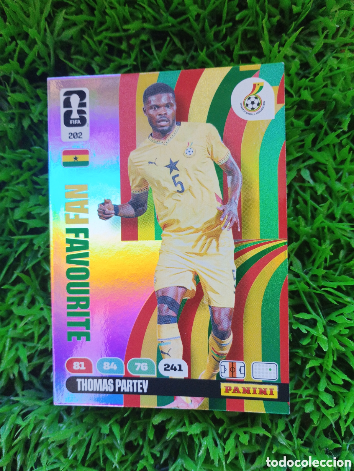 Cromos de F&uacute;tbol: Partey Ghana FAN FAVOURITE Adrenalyn XL Mundial 2026 # 202
