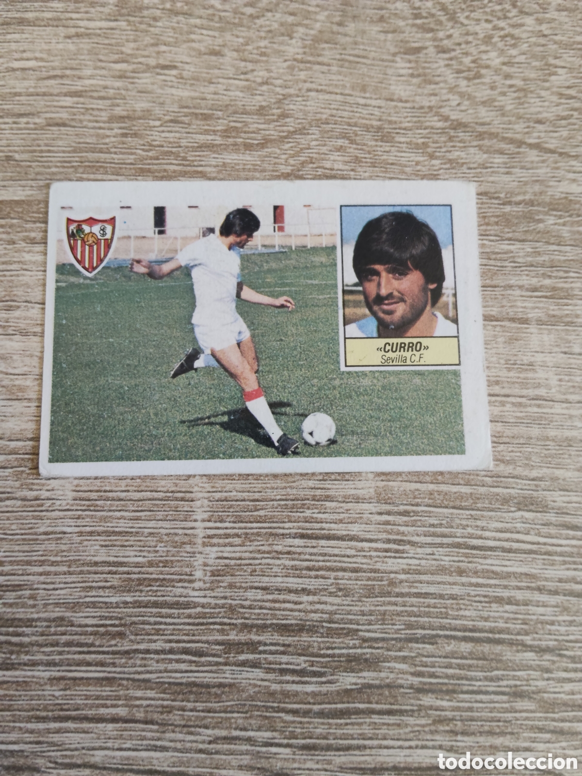 Cromos de F&uacute;tbol: Curro baja Sevilla liga 1984 1985 84 85 ediciones este