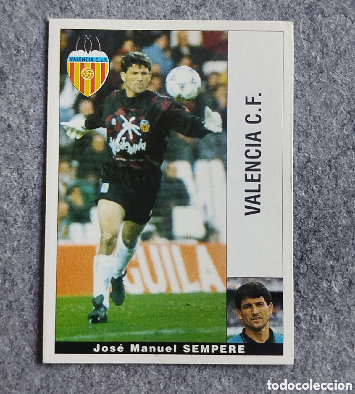Football Stickers: BAJA CROMO SEMPERE VALENCIA PANINI LIGA 1995 95 96 NUNCA PEGADO SIN PEGAR