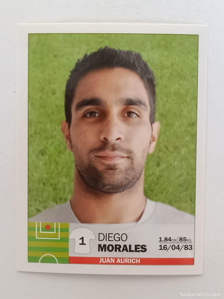 Football Stickers: #145 DIEGO MORALES (JUAN AURICH) COPA CABLE MAGICO LIGA PERU 2010 PANINI