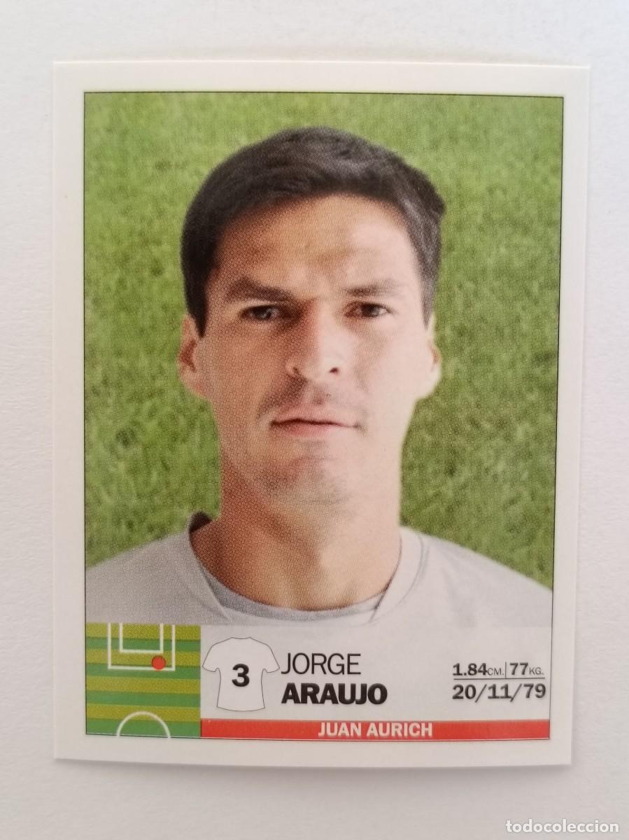 Football Stickers: #146 JORGE ARAUJO (JUAN AURICH) COPA CABLE MAGICO LIGA PERU 2010 PANINI