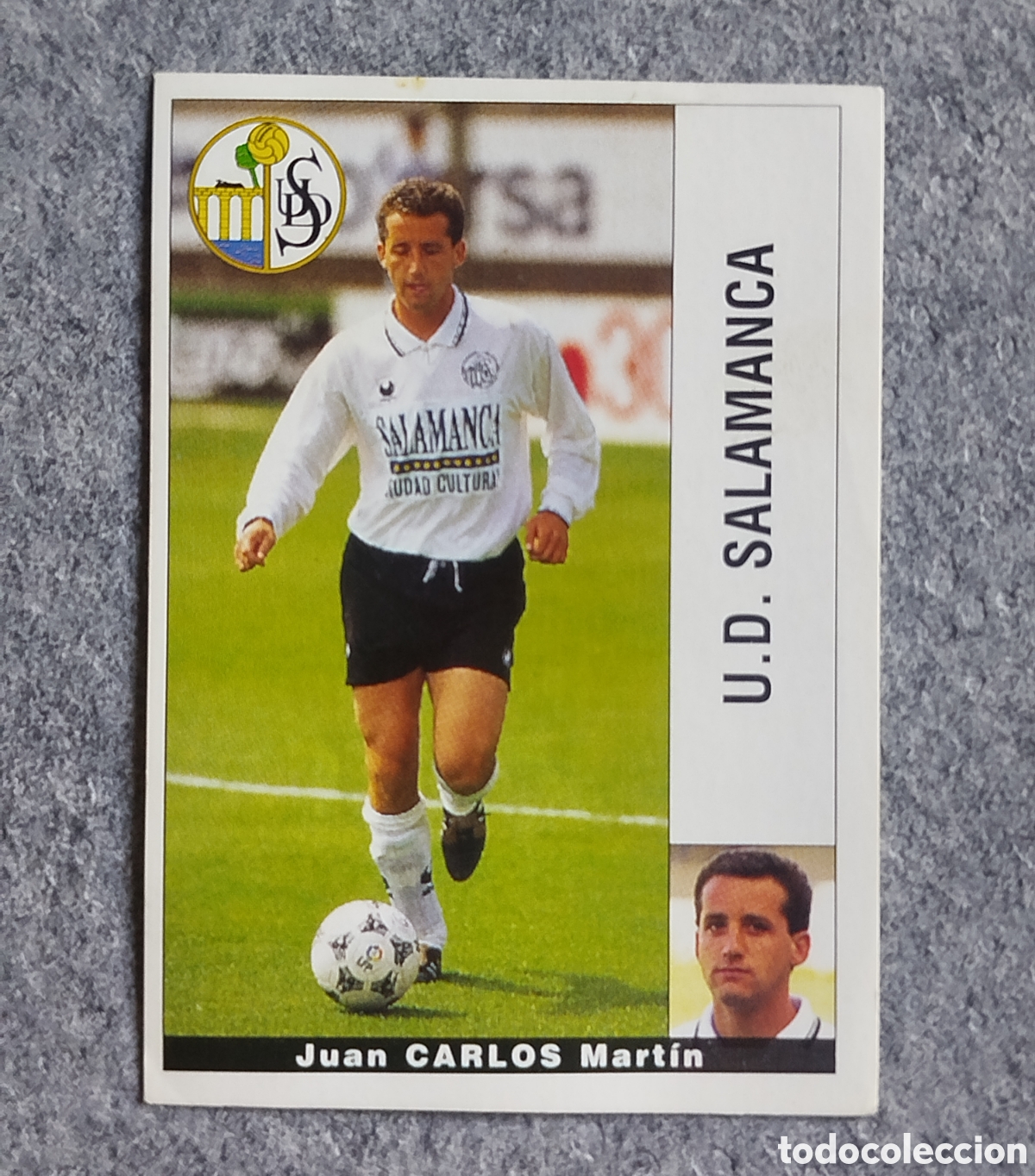 Cartes &agrave; collectionner de Football: BAJA CROMO JUAN CARLOS SALAMANCA PANINI LIGA 1995 95 96 NUNCA PEGADO SIN PEGAR