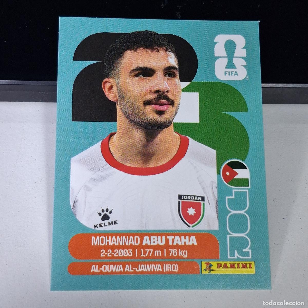 Cromos de Futebol: B1 JOR 12 JOR12 MOHANNAD ABU TAHA ABUTAHA JORDANIA JOR MUNDIAL FIFA WORLD CUP 2026 STICKER PANINI