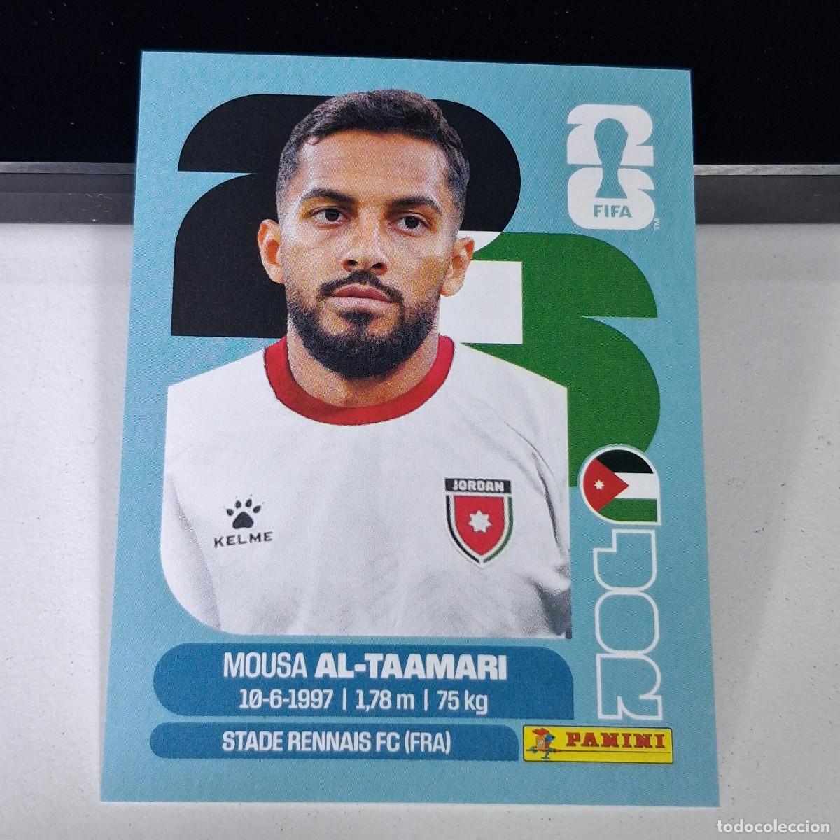 Cromos de F&uacute;tbol: B1 JOR15 MUSA AL-TAAMARI 15 JORDANIA JOR MUNDIAL FIFA WORLD CUP 2026 STICKER PANINI