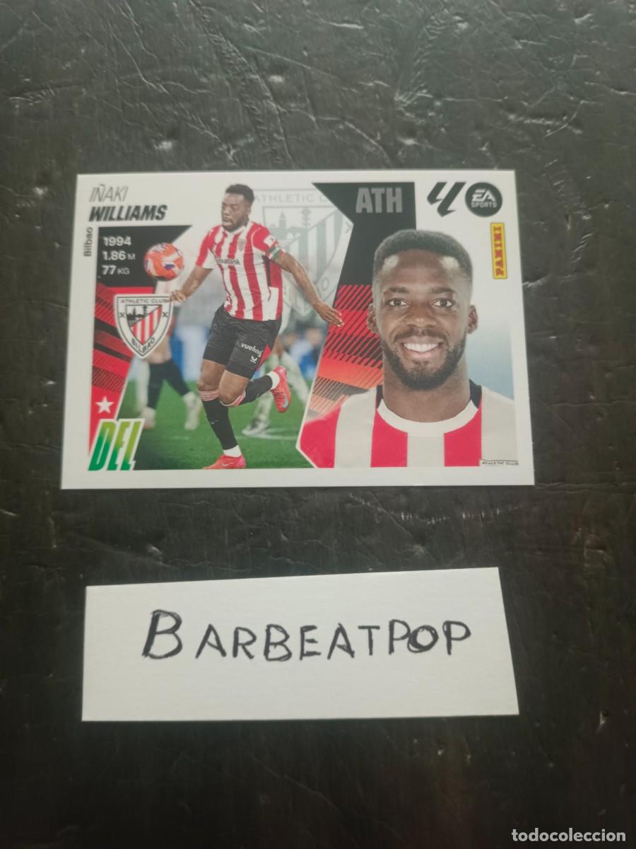 Cromos de F&uacute;tbol: CROMO LIGA ESTE PANINI 2025 2026 ATHLETIC CLUB BILBAO I&Ntilde;AKI WILLIAMS