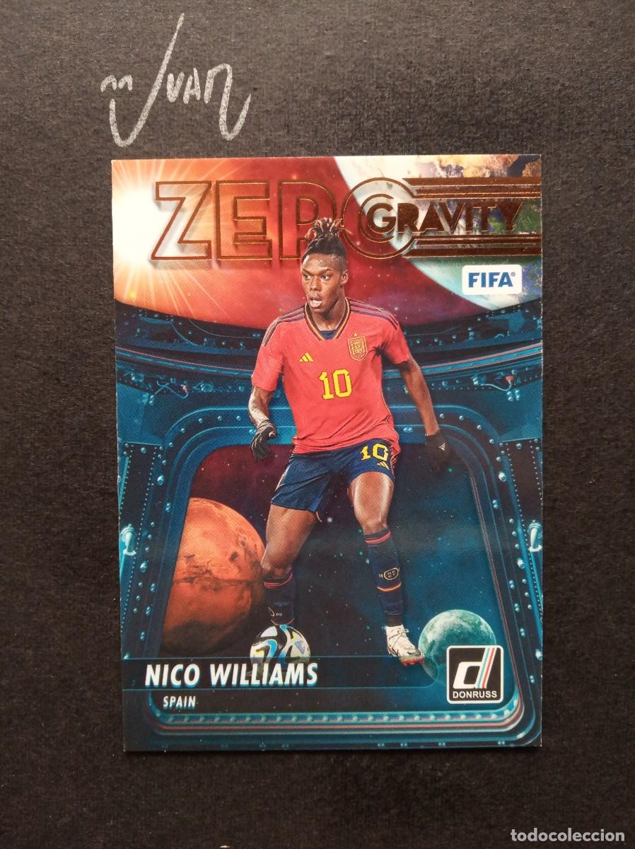 Football Stickers: N&ordm; 2 ZERO GRAVITY NICO WILLIAMS ESPA&Ntilde;A ATHLETIC CLUB ⚽ PANINI &reg; DONRUSS SOCCER 2023 2024 23 24 NUEVO