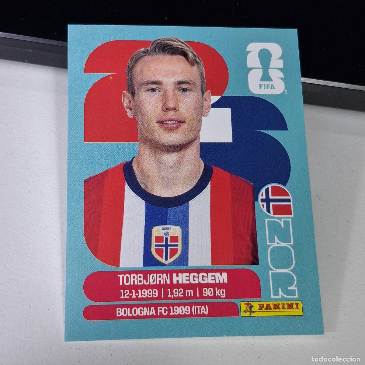 Cromos de F&uacute;tbol: B1 NOR 8 NOR8 TORBJORN HEGGEM NORUEGA NORWAY NOR MUNDIAL FIFA WORLD CUP 2026 STICKER PANINI