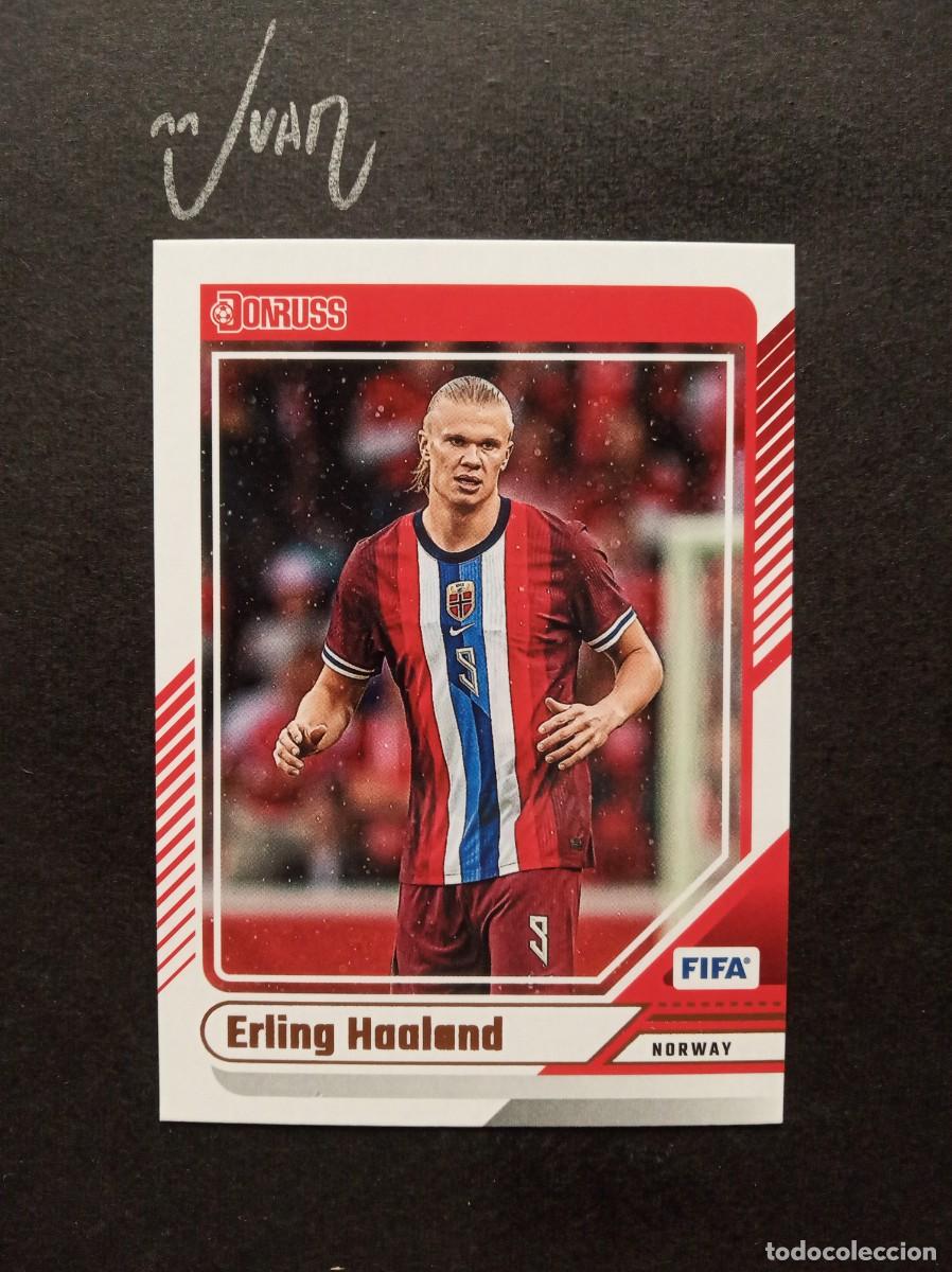 Cromos de F&uacute;tbol: N&ordm; 96 HAALAND NORUEGA MANCHESTER CITY NORWAY ⚽ PANINI &reg; DONRUSS FIFA SOCCER 2024 2025 24 25 NUEVO