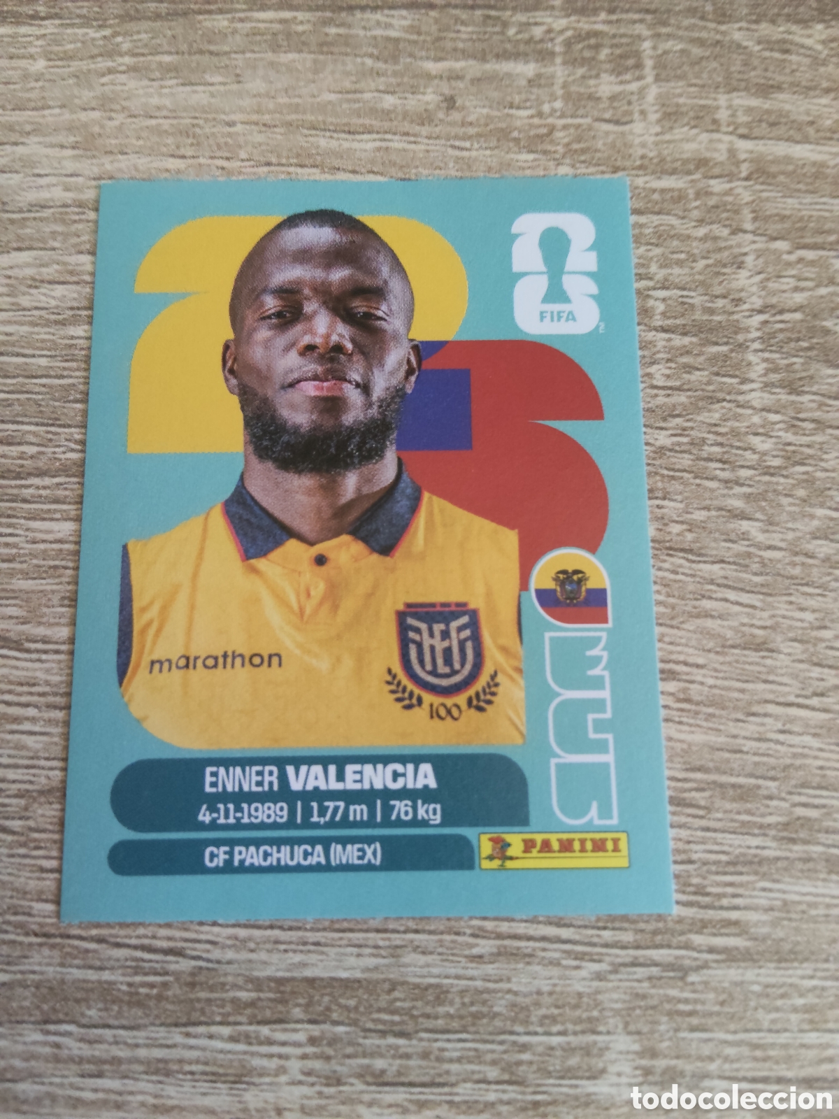 Fu&szlig;ball-Sticker: Panini mundial 2026 ECU 20 Enner Valencia Ecuador