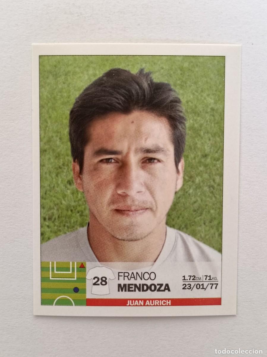 Cromos de F&uacute;tbol: #156 FRANCO MENDOZA (JUAN AURICH) COPA CABLE MAGICO LIGA PERU 2010 PANINI