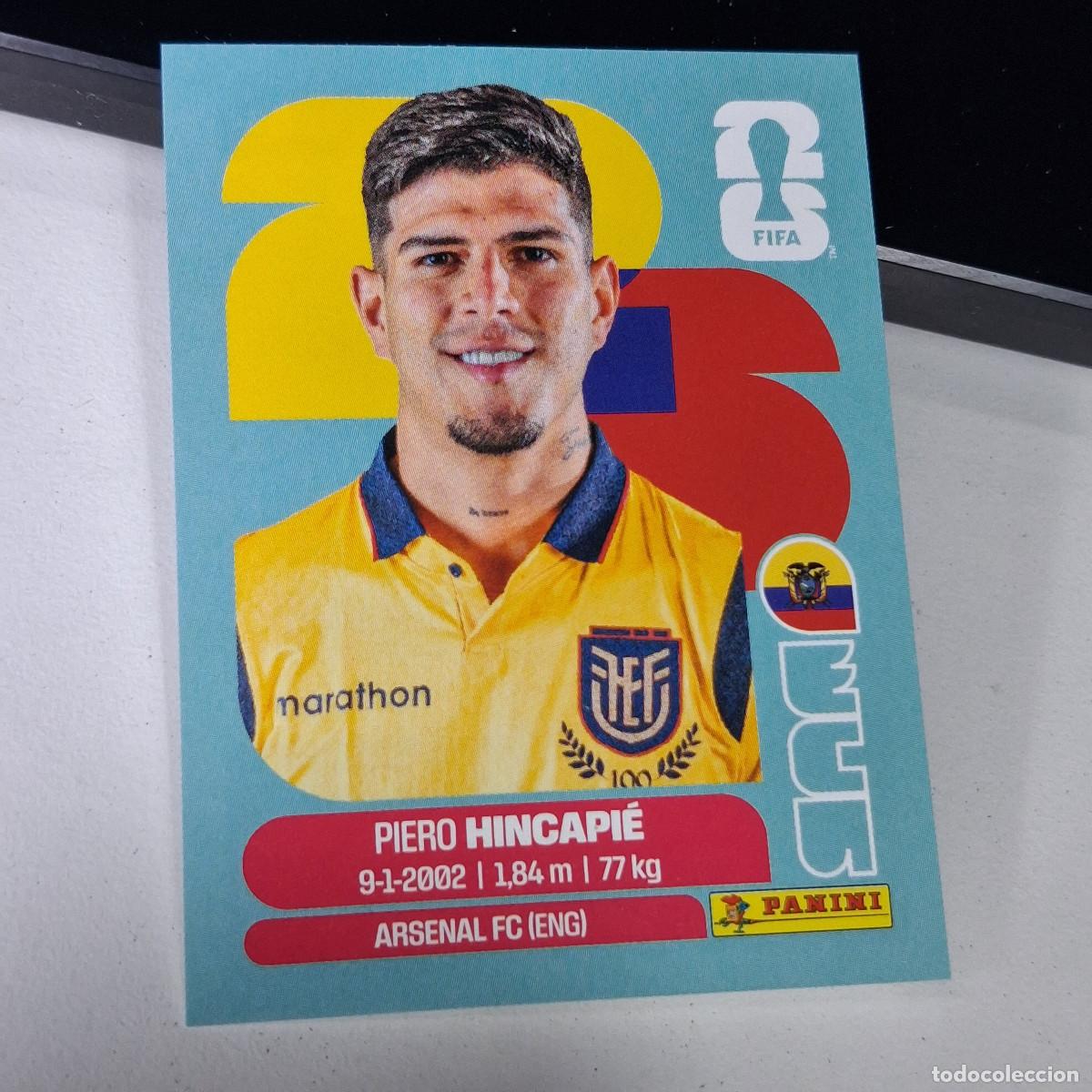 Fu&szlig;ball-Sticker: B1 ECU4 PIERO HINCAPI&Eacute; 4 ECUADOR ECU MUNDIAL FIFA WORLD CUP 2026 STICKER PANINI