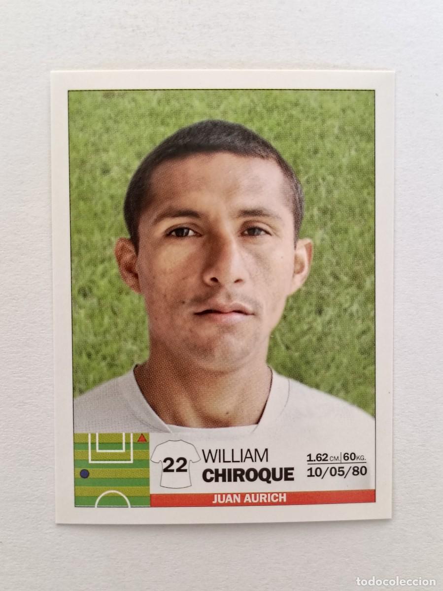 Cromos de F&uacute;tbol: #159 WILLIAM CHIROQUE (JUAN AURICH) COPA CABLE MAGICO LIGA PERU 2010 PANINI