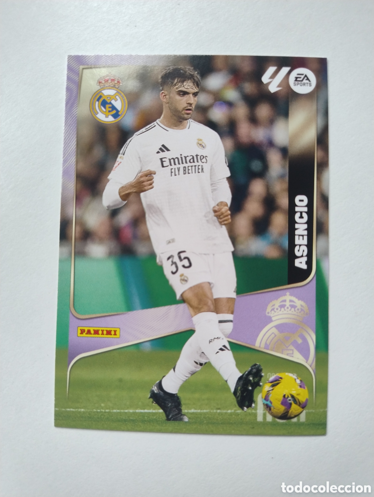 Cromos de F&uacute;tbol: 222 - Asencio - Real Madrid - Megacracks 2025 - 2026