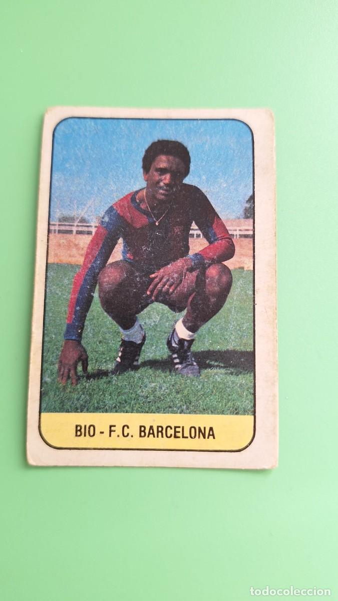 Cromos de F&uacute;tbol: CROMO DE F&Uacute;TBOL BIO BARCELONA NUNCA PEGADO EDICIONES ESTE 78 79 1978 1979