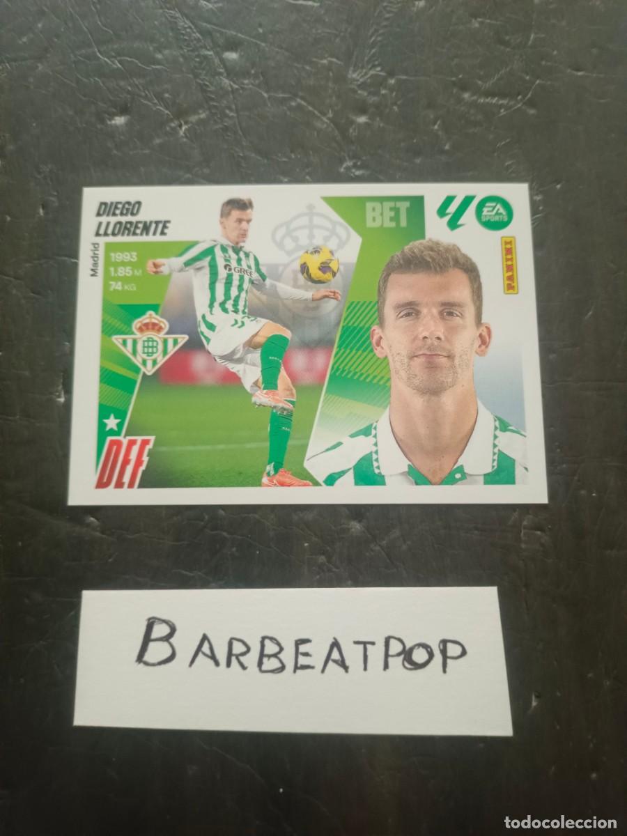 Cromos de F&uacute;tbol: CROMO LIGA ESTE PANINI 2025 2026 REAL BETIS DIEGO LLORENTE