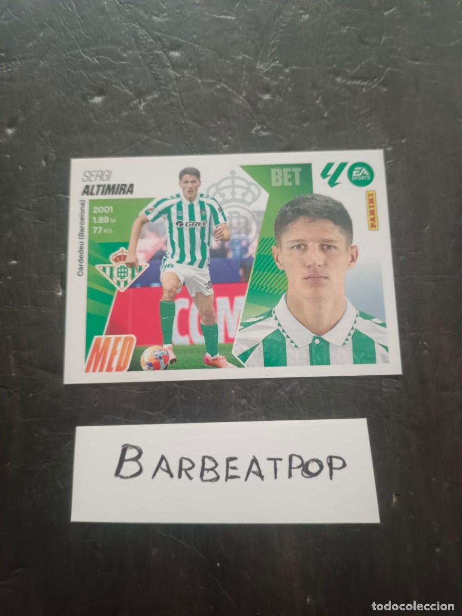Cromos de F&uacute;tbol: CROMO LIGA ESTE PANINI 2025 2026 REAL BETIS ALTIMIRA