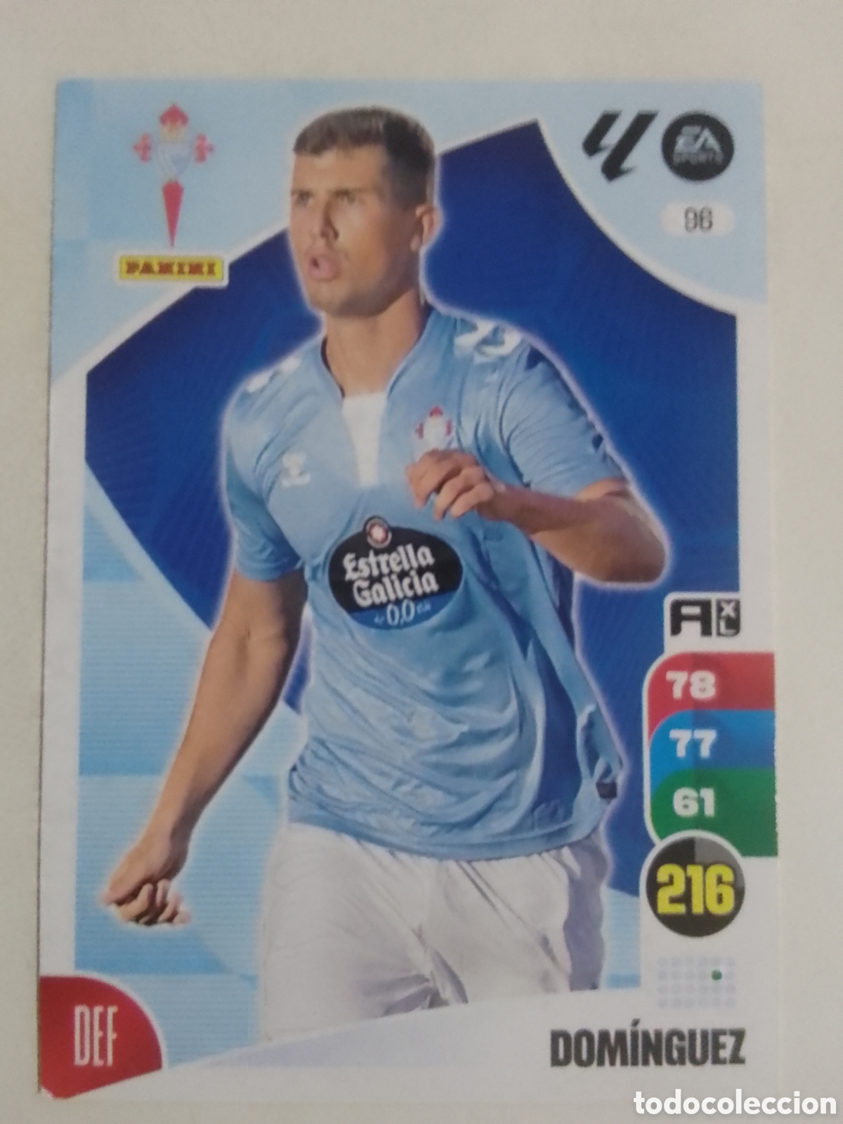 Cartes &agrave; collectionner de Football: Adrenalyn XL 2024-25 n&deg; 96 Dom&iacute;nguez &bull; Celta.