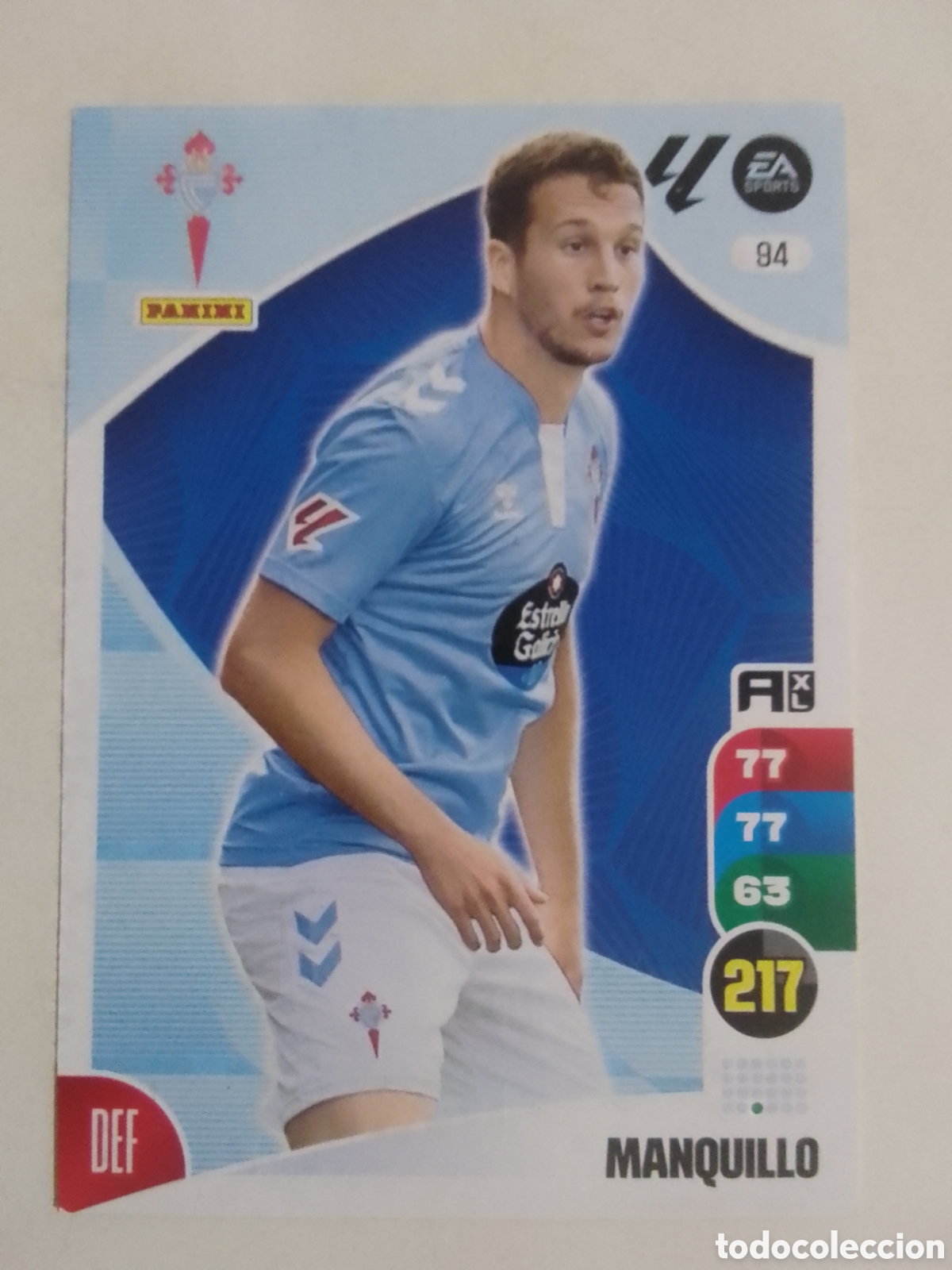 Cromos de F&uacute;tbol: Adrenalyn XL 2024-25 n&deg; 94 Manquillo &bull; Celta.