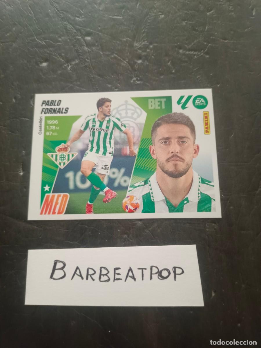 Cromos de F&uacute;tbol: CROMO LIGA ESTE PANINI 2025 2026 REAL BETIS PABLO FORNALS