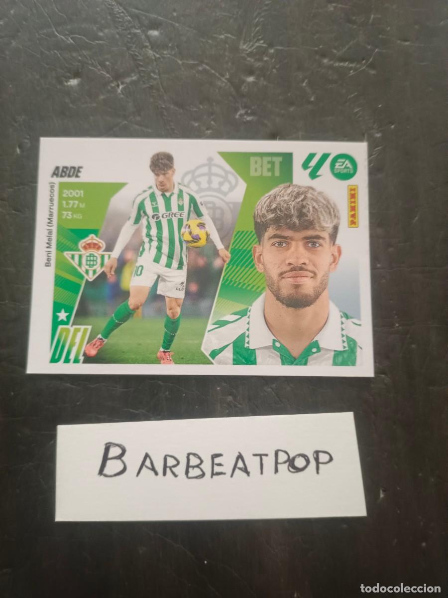 Cromos de F&uacute;tbol: CROMO LIGA ESTE PANINI 2025 2026 REAL BETIS ABDE