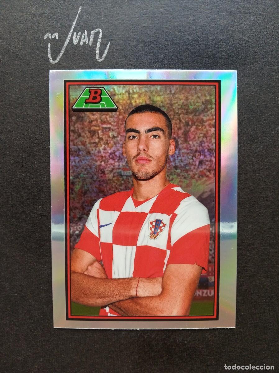 Football Stickers: 89B 14 ROKO SIMIC CROACIA RB SALZBURG ⚽ TOPPS &reg; BOWMAN CHROME UEFA UNDER 21 2023 NUEVO