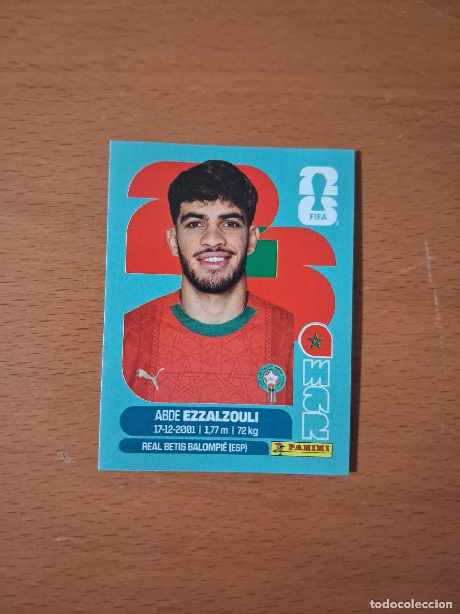 Cartes &agrave; collectionner de Football: Fifa World Cup 26 Mundial 2026 MAR 17 Marruecos Abde Ezzalzouli