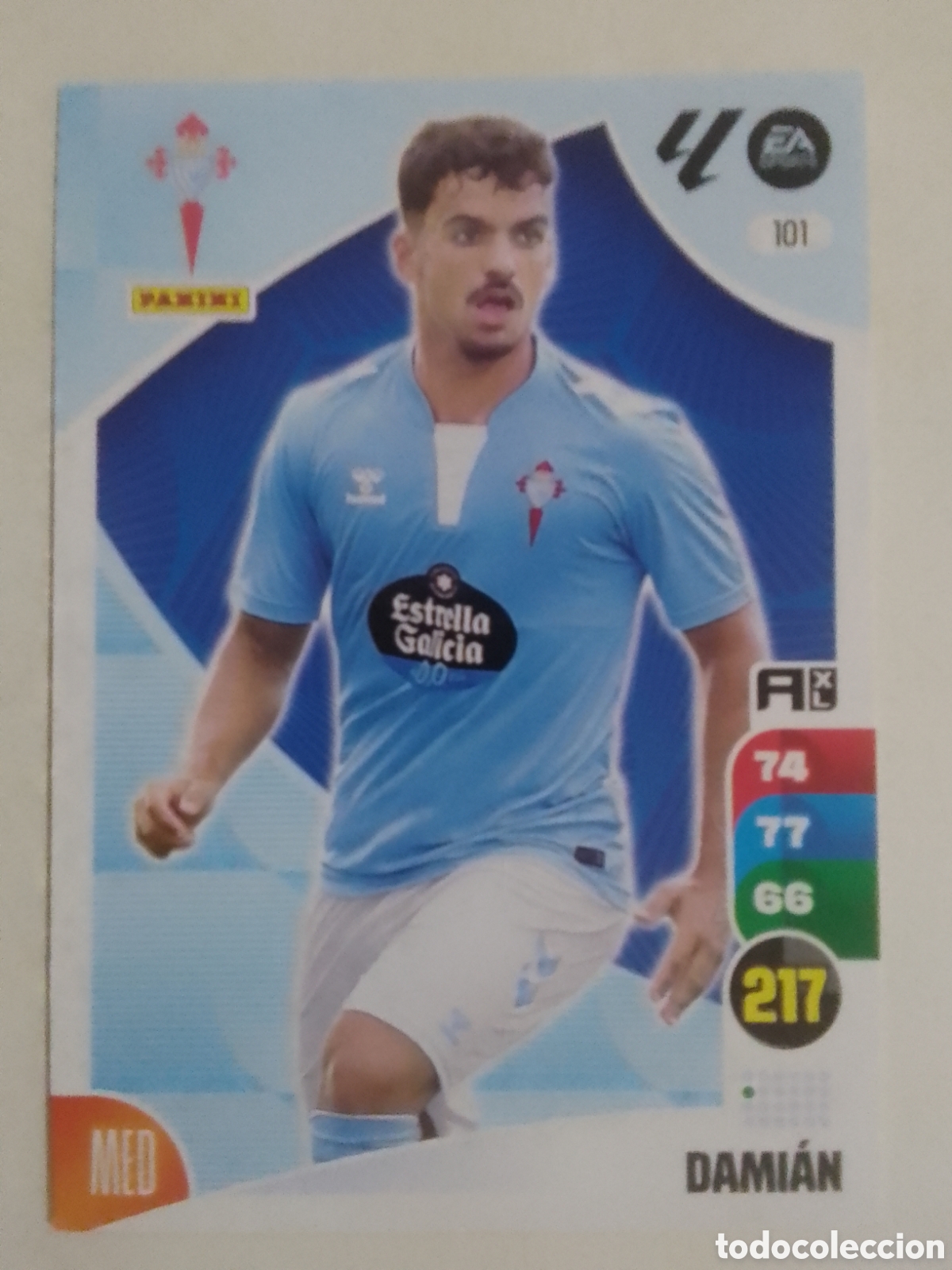Cartes &agrave; collectionner de Football: Adrenalyn XL 2024-25 n&deg; 101 Dami&aacute;n &bull; Celta.