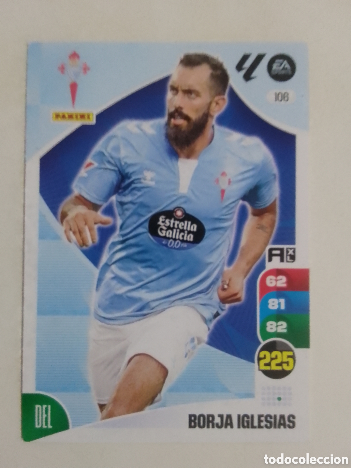 Cromos de F&uacute;tbol: Adrenalyn XL 2024-25 n&deg; 106 Borja Iglesias &bull; Celta.