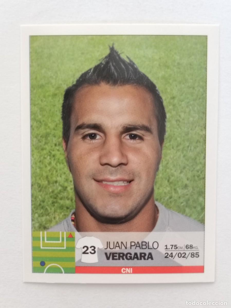 Cromos de F&uacute;tbol: #171 JUAN PABLO VERGARA (CNI) COPA CABLE MAGICO LIGA PERU 2010 PANINI