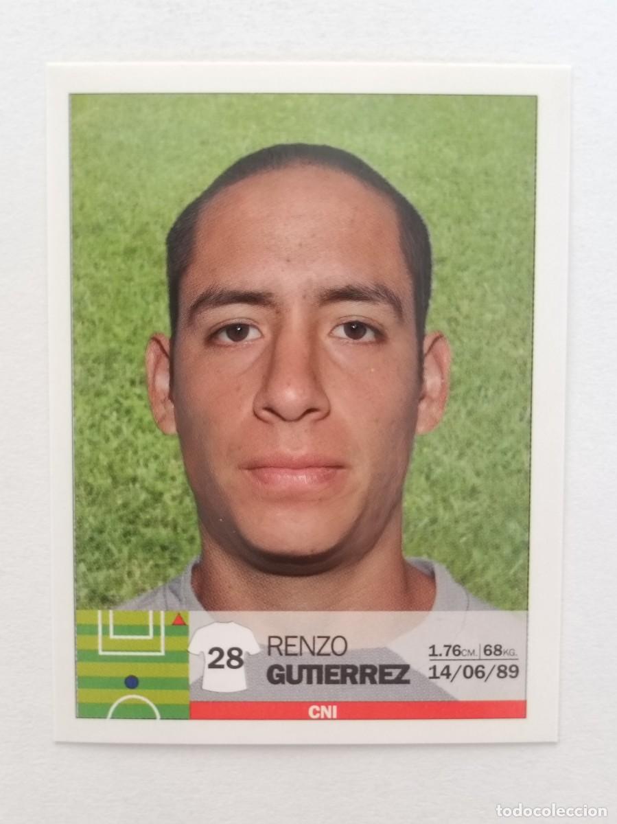 Cromos de F&uacute;tbol: #172 RENZO GUTIERREZ (CNI) COPA CABLE MAGICO LIGA PERU 2010 PANINI