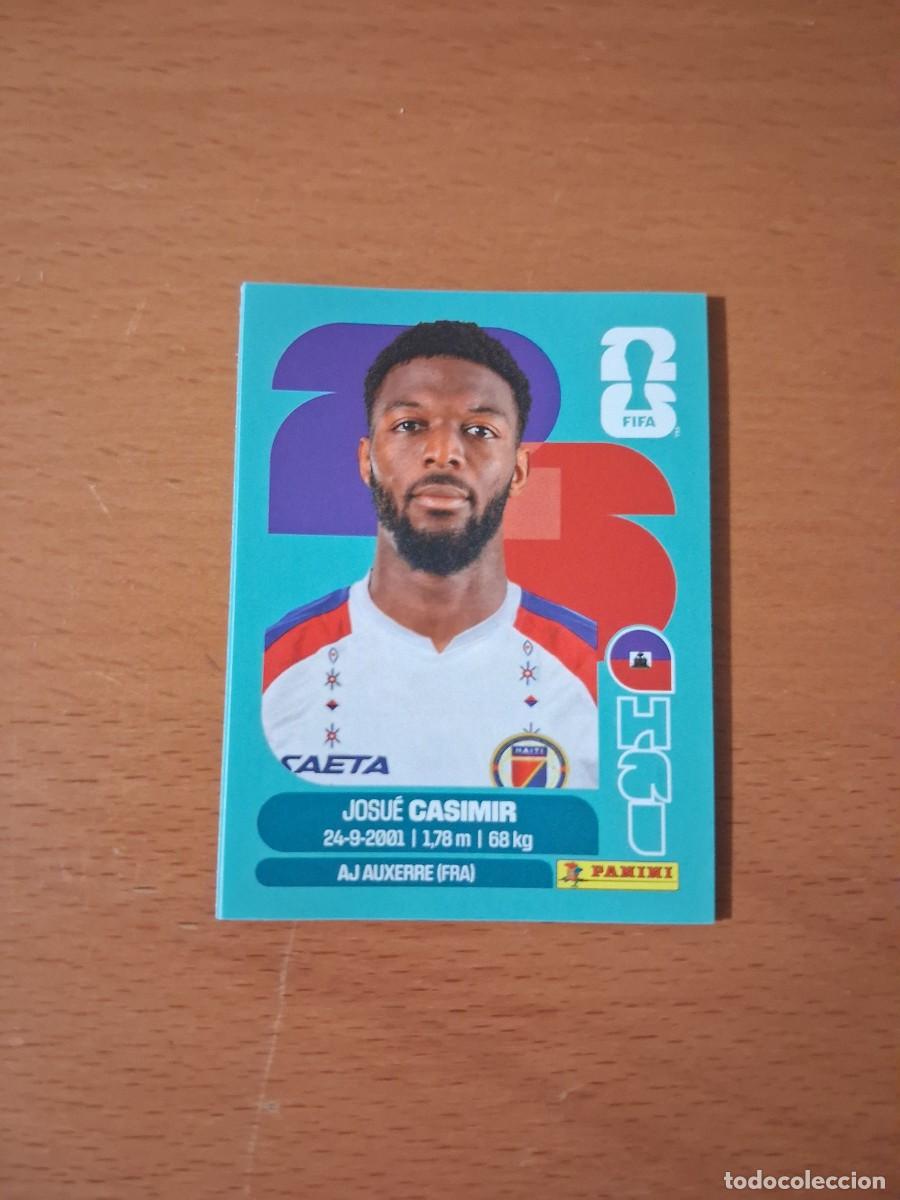 Football Stickers: Fifa World Cup 26 Mundial 2026 HAI 16 Haiti Josue Casimir