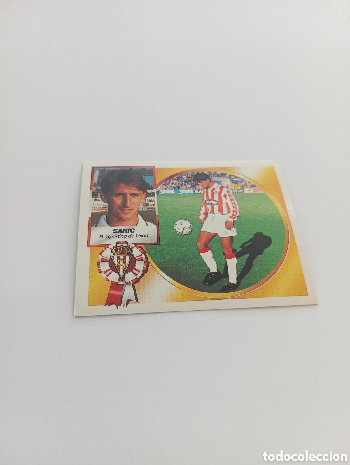 Football Stickers: SARIC Sporting de Gij&oacute;n Liga Este 1994 1995 NUEVO SIN PEGAR PANINI 94 95