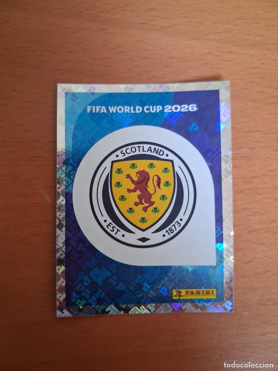 Football Stickers: Fifa World Cup 26 Mundial 2026 SCO 1 Escocia Escudo Logo