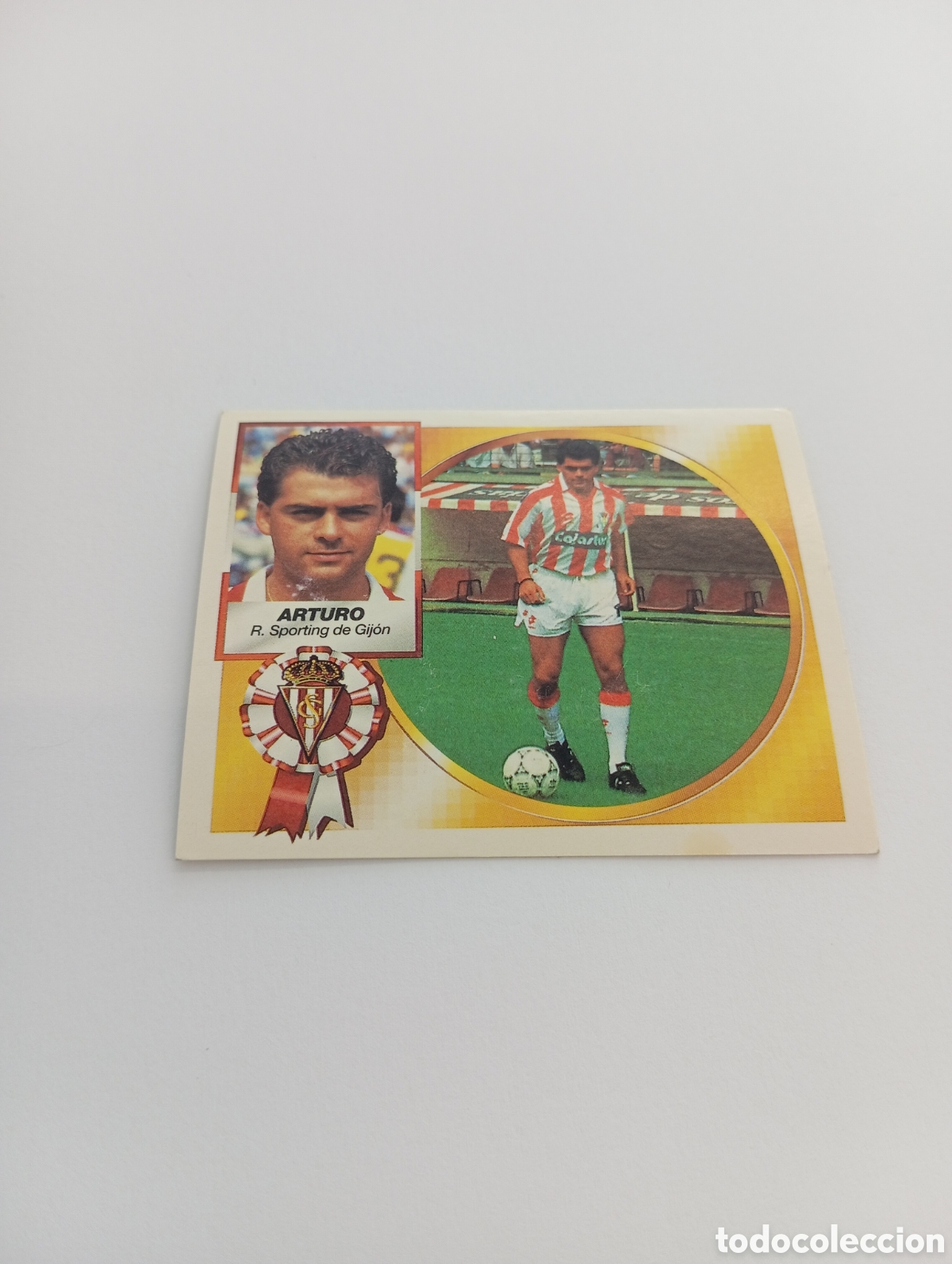 Football Stickers: ARTURO BAJA Sporting de Gij&oacute;n Liga Este 1994 1995 NUEVO SIN PEGAR PANINI 94 95