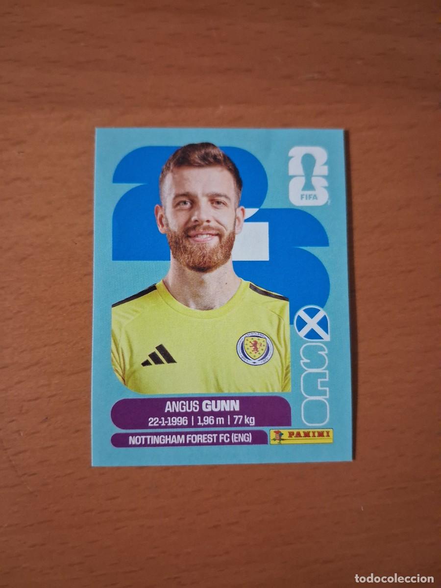Football Stickers: Fifa World Cup 26 Mundial 2026 SCO 2 Escocia Angus Gunn