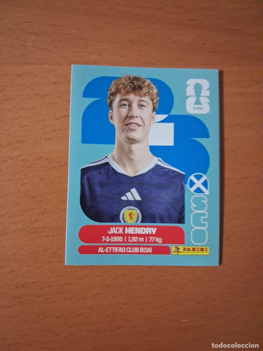 Football Stickers: Fifa World Cup 26 Mundial 2026 SCO 3 Escocia Jack Hendry