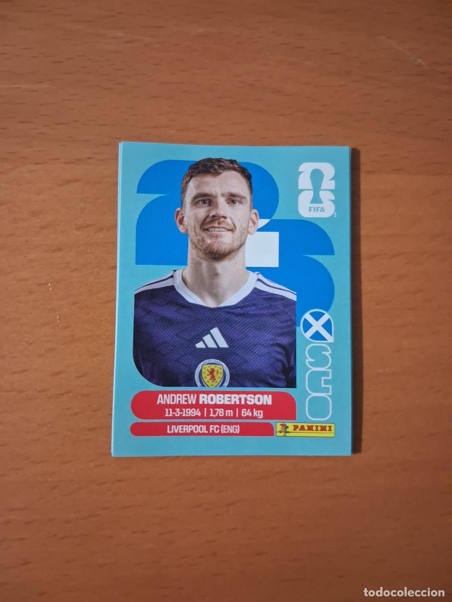 Football Stickers: Fifa World Cup 26 Mundial 2026 SCO 6 Escocia Andrew Robertson
