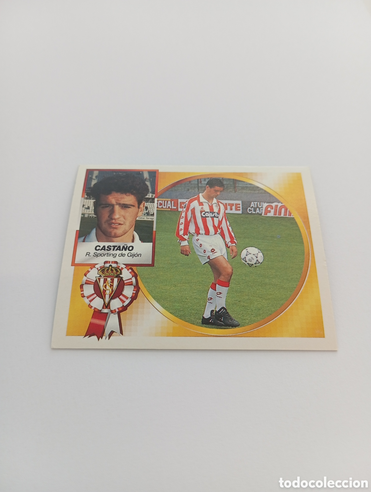 Cartes &agrave; collectionner de Football: CASTA&Ntilde;O Sporting de Gij&oacute;n Liga Este 1994 1995 NUEVO SIN PEGAR PANINI 94 95