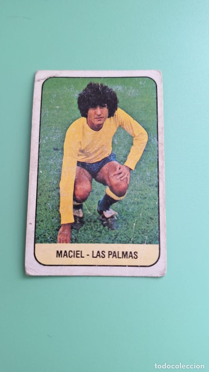 Cartes &agrave; collectionner de Football: CROMO DE F&Uacute;TBOL MACIEL LAS PALMAS NUNCA PEGADO EDICIONES ESTE 78 79 1978 1979