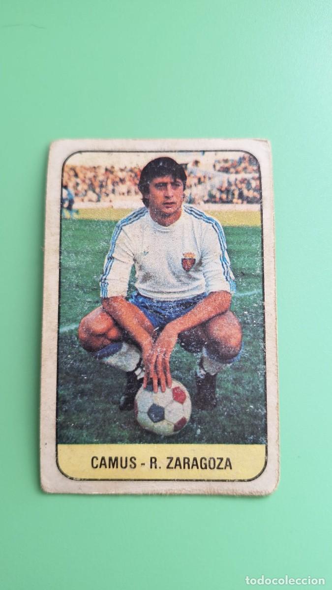 Figurine di Calcio: CROMO DE F&Uacute;TBOL CAMUS ZARAGOZA NUNCA PEGADO EDICIONES ESTE 78 79 1978 1979