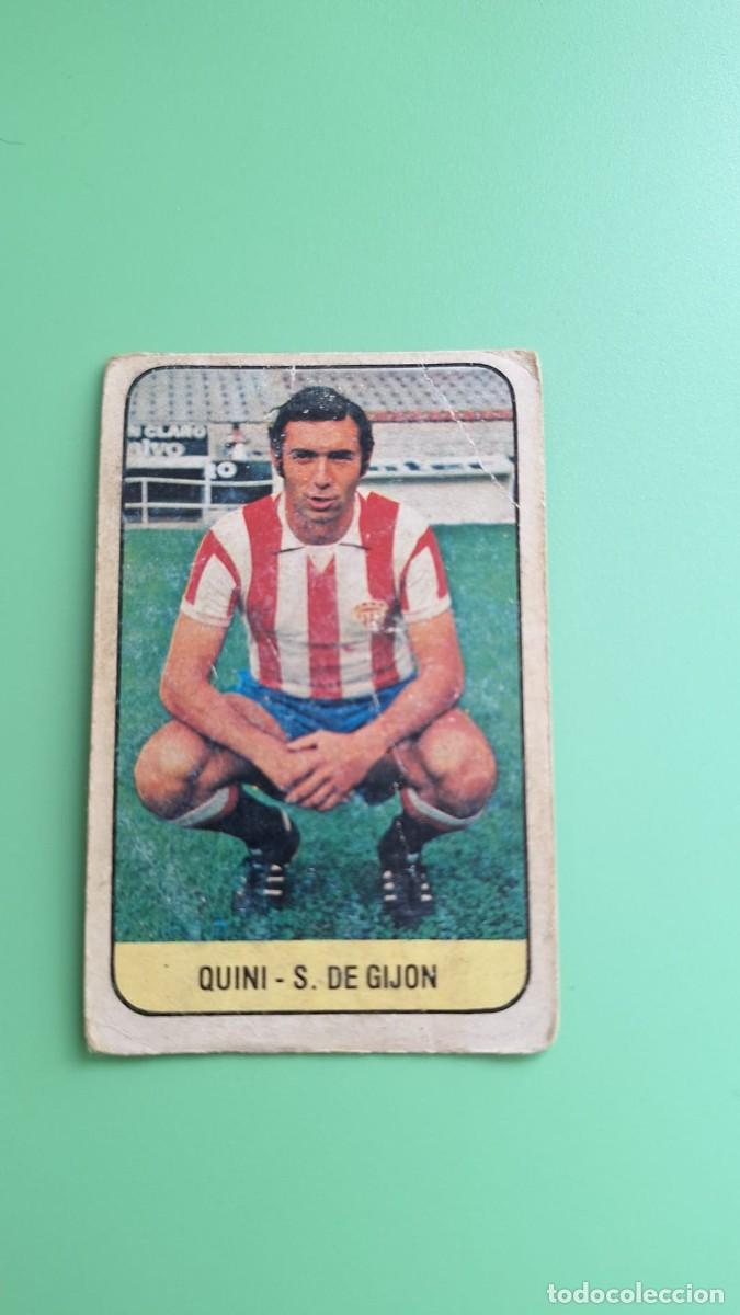 Figurine di Calcio: CROMO DE F&Uacute;TBOL QUINI SPORTING NUNCA PEGADO EDICIONES ESTE 78 79 1978 1979