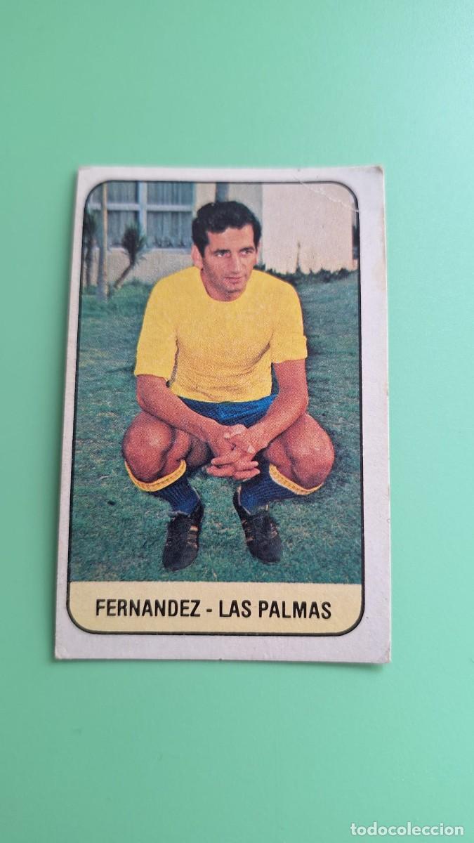 Fu&szlig;ball-Sticker: CROMO DE F&Uacute;TBOL FERNANDEZ LAS PALMAS NUNCA PEGADO EDICIONES ESTE 78 79 1978 1979