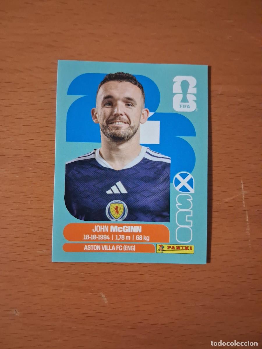 Fu&szlig;ball-Sticker: Fifa World Cup 26 Mundial 2026 SCO 17 Escocia John McGinn