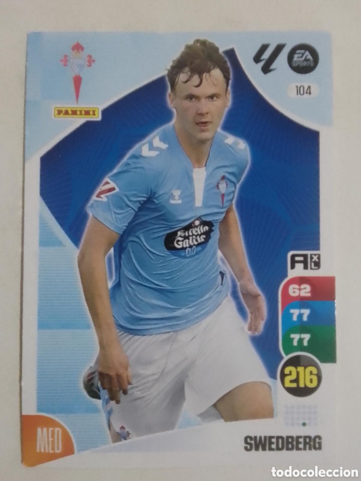 Cartes &agrave; collectionner de Football: Adrenalyn XL 2024-25 n&deg; 104 Swedberg &bull; Celta.