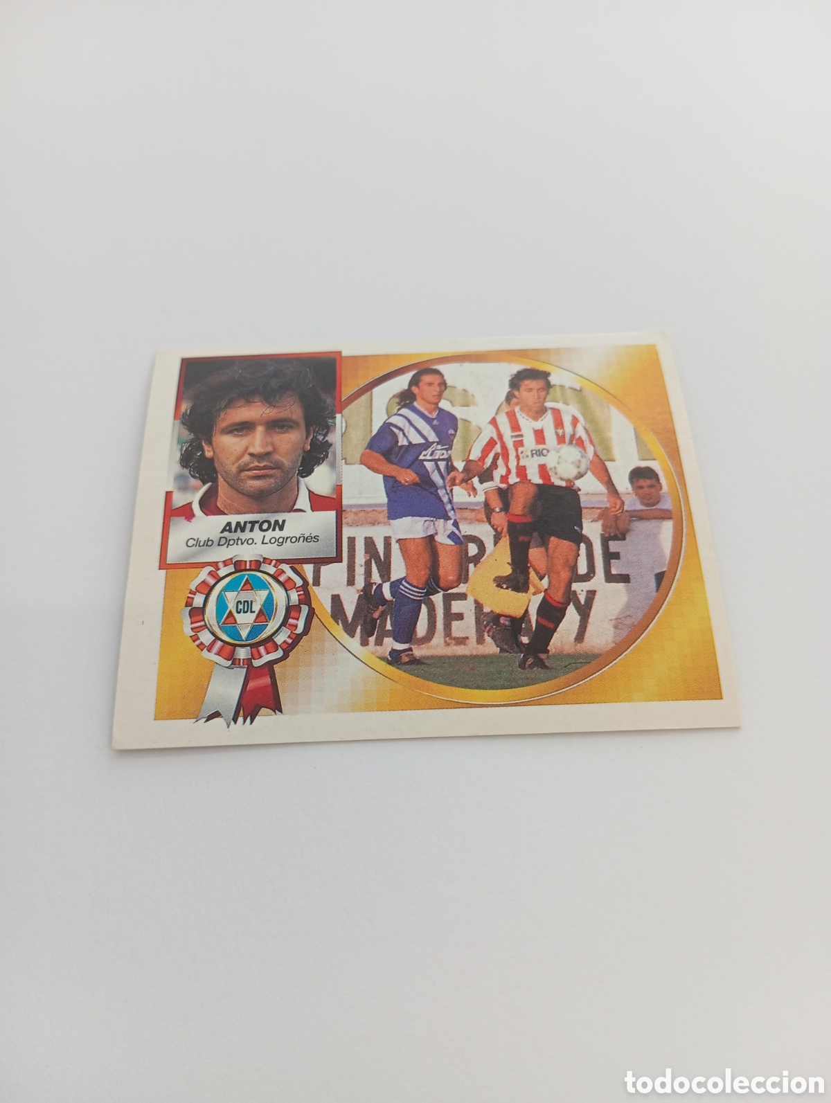 Cromos de Futebol: ANTON Logro&ntilde;&eacute;s Liga Este 1994 1995 NUEVO SIN PEGAR PANINI 94 95